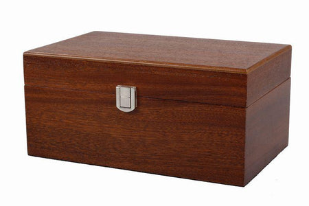 Sapele Storage Chess Box -  CHESSMAZE STORE UK