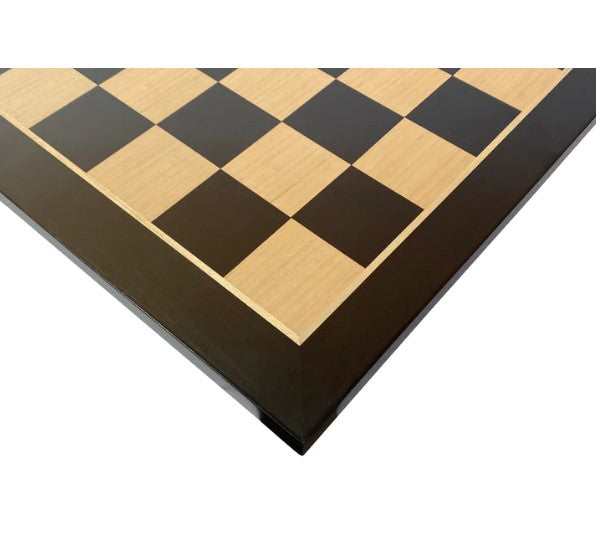 Economy Anegre and Maple Chess Board 20 Inch -  CHESSMAZE STORE UK 