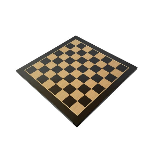 Economy Anegre and Maple Chess Board 20 Inch -  CHESSMAZE STORE UK 