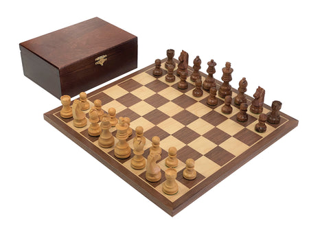 Walnut Classic Acacia Chess Set -  CHESSMAZE STORE UK 