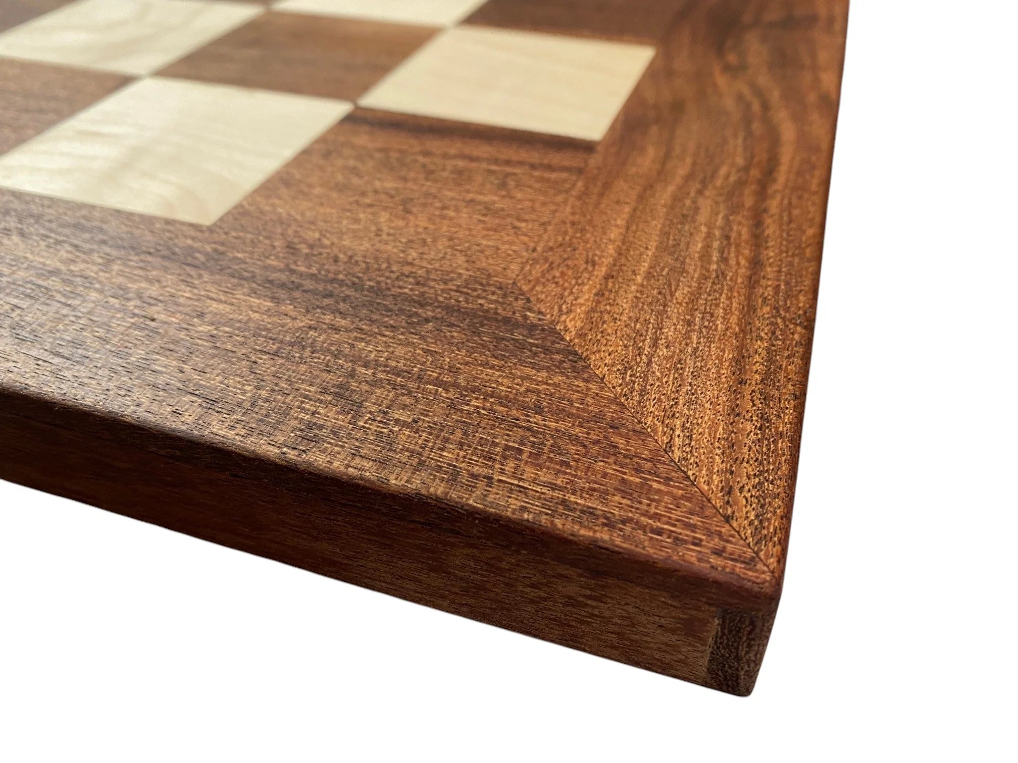 21 Inch Solid Acacia and Maple Chessboard