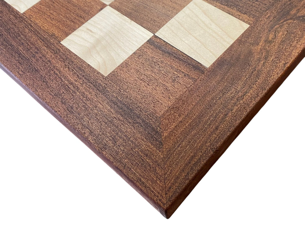 21 Inch Solid Acacia and Maple Chessboard