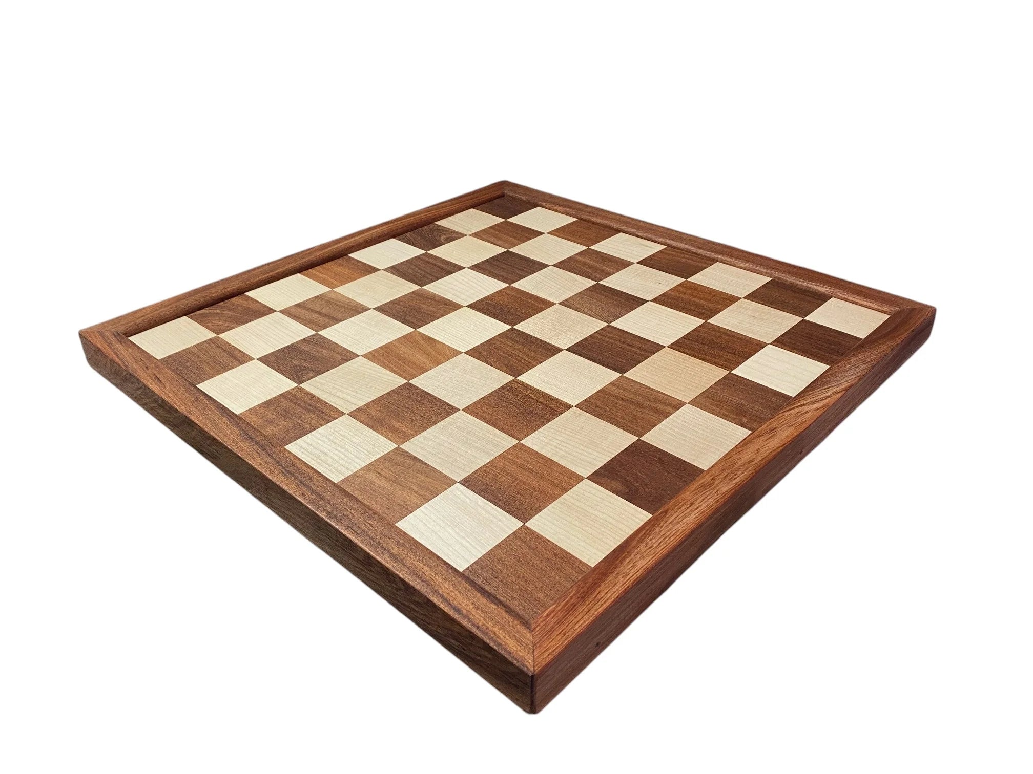 21 Inch Solid Acacia Framed Chessboard