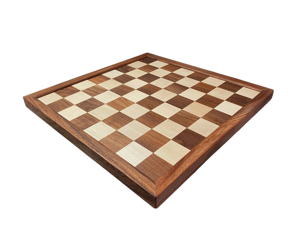 21 Inch Solid Acacia Framed Chessboard