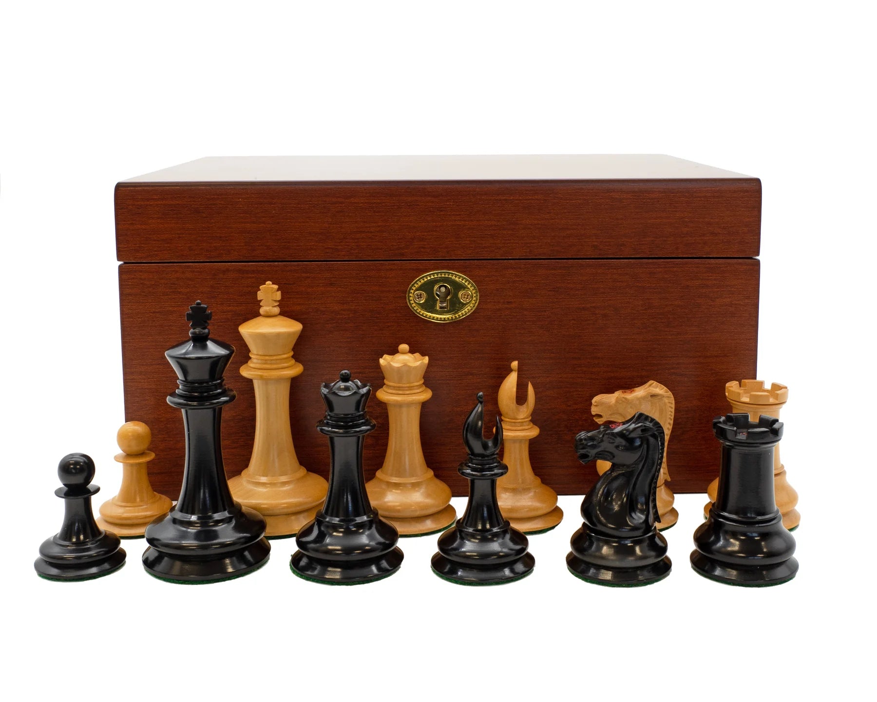 The Leuchars Chessmen and Mahogany Box
