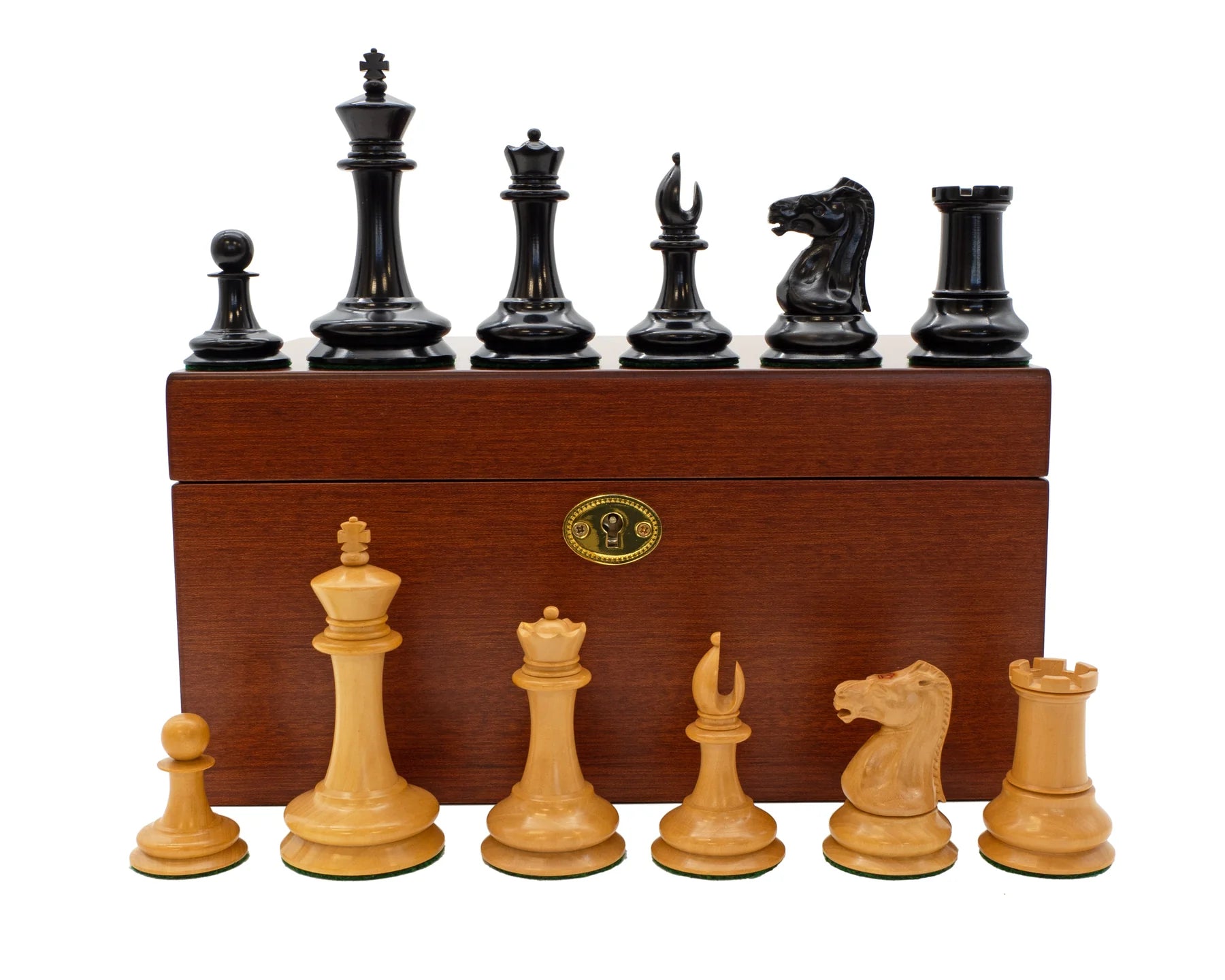 The Leuchars Chessmen and Mahogany Box